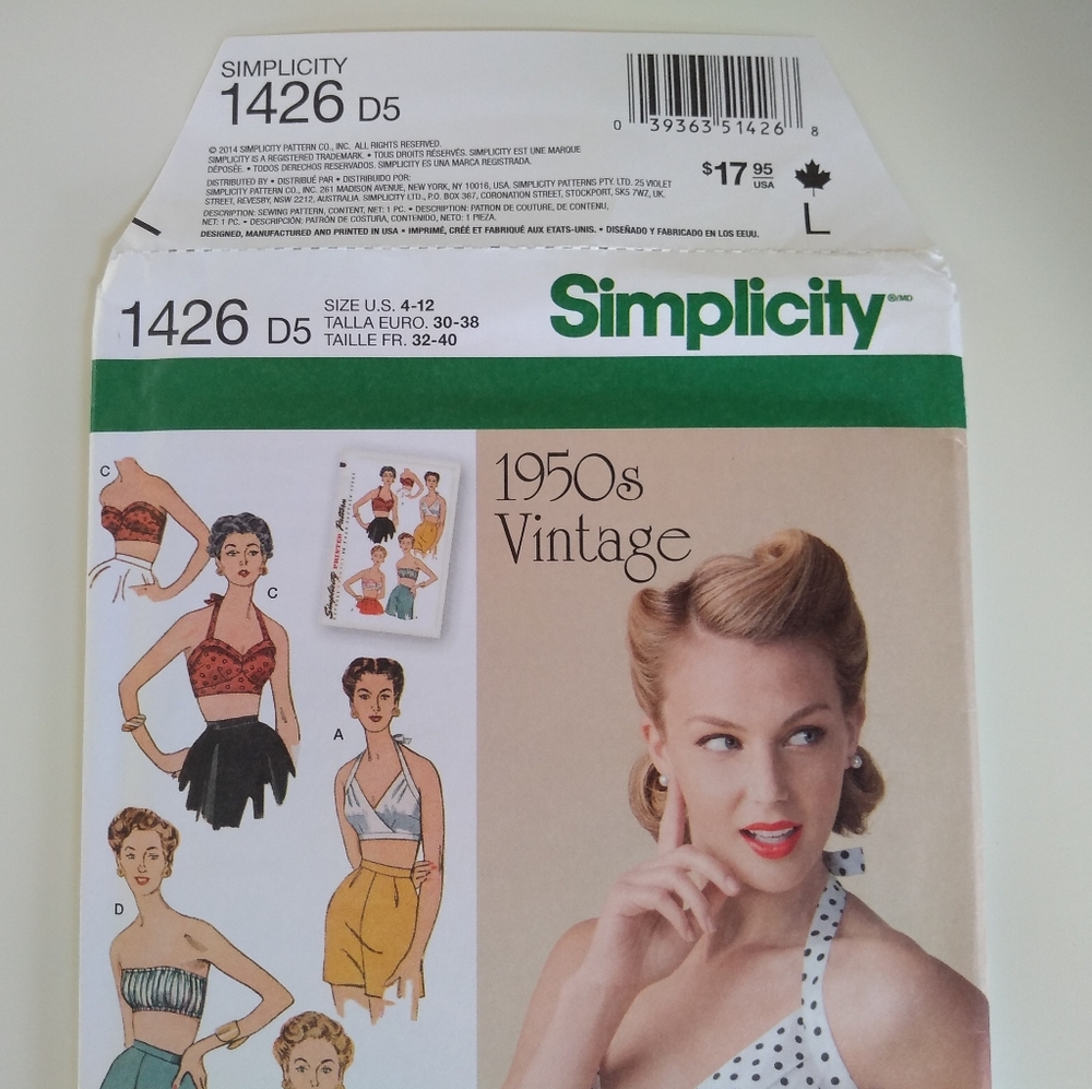 Simplicity 1426 Sewing Pattern - Picture 2 of 5